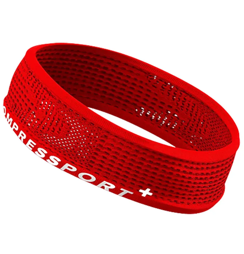 Compressport Thin On/Off Headband Red-1